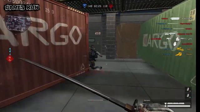Warface - с катаной по ангару смотреть онлайн
