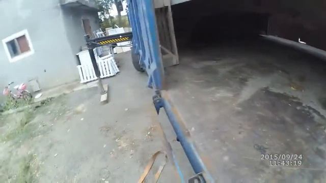 Кран-манипулятор. HIAB.Перевозка и выгрузка морожениц. смотреть онлайн