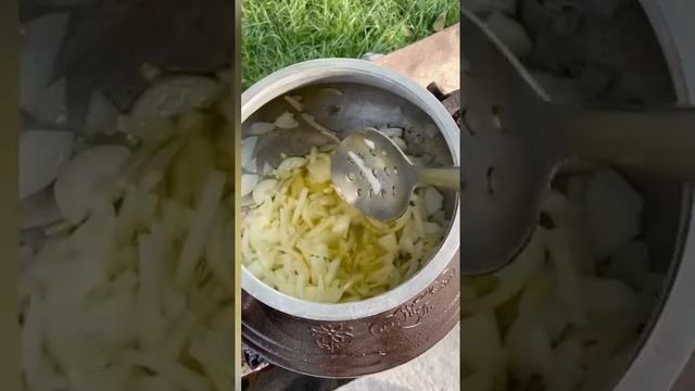 Плов в афганском казане из дикого гуся ??? смотреть онлайн