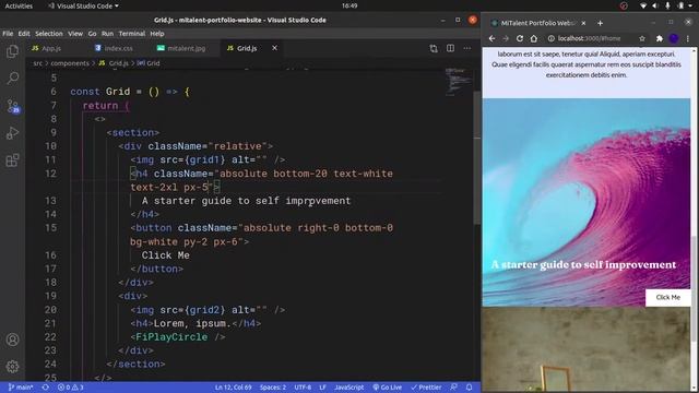 Build And Deploy An Awesome Portfolio Website using ReactJs and Tailwind CSS смотреть онлайн