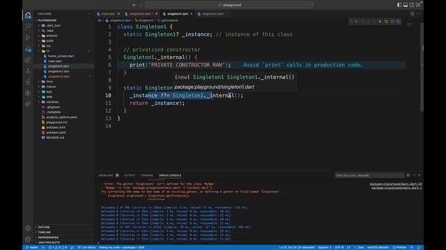 Ep.3 - Singleton | Flutter Design Patterns смотреть онлайн