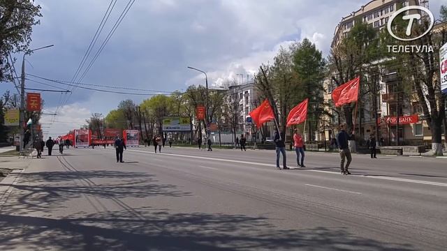 В Туле состоялась демонстрация, организованная партией КПРФ смотреть онлайн