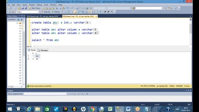 DDL | Alter | Drop | Truncate | DML | MS SQL | Day 09 смотреть онлайн