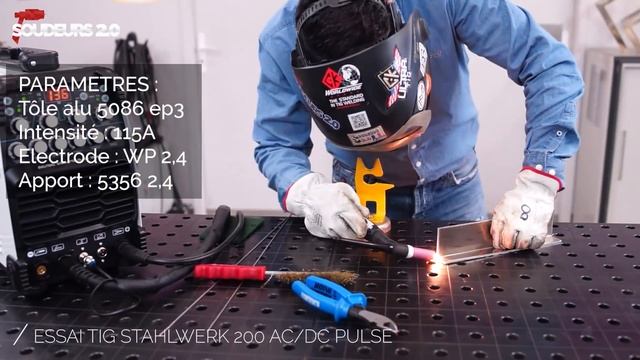 [ESSAI] TIG STAHLWERK 200 AC/DC PULSE - Soudeurs 2.0 смотреть онлайн