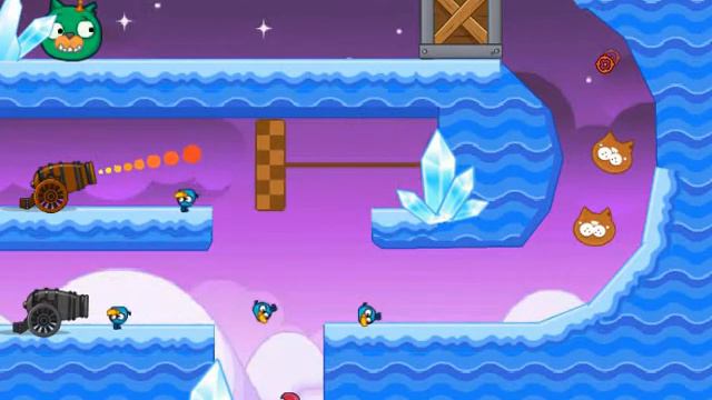 Angry Birds Cannon 4 - All Levels and Stages (Part-1) смотреть онлайн