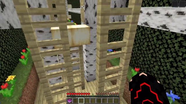 ПАРКУР ПО ВСЕМ ДЕРЕВЬЯМ МАЙНКРАФТА #minecraft #minecraftbedrock