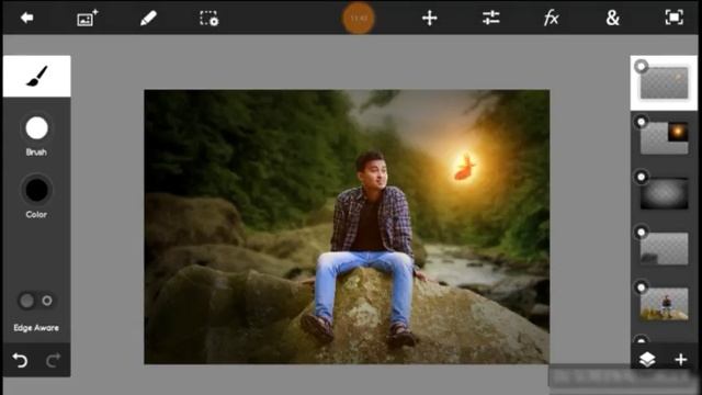 Photoshop Touch - Tutorial - Android - Manipulation - Fantasy Fish - Download apk - youtube смотреть онлайн