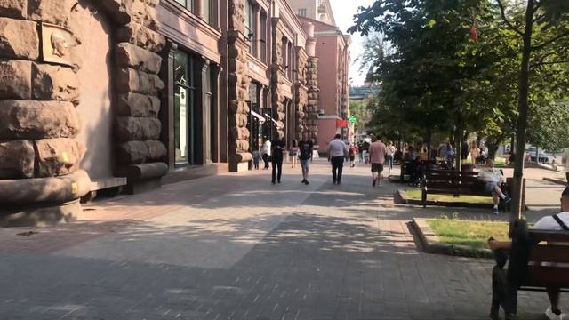 Крещатик 2021 июль. Киев. Лето . Прогулка. Жара.?❤️? смотреть онлайн