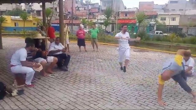 MESTRE JAILSON JAPONÊS E O INSTRUTOR GABRIEL.#CAPOEIRA смотреть онлайн