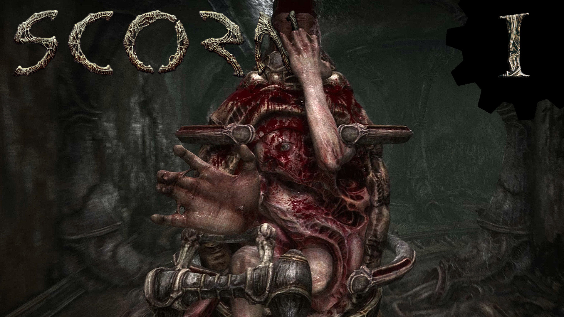 Scorn прохождение #1 Атмосферно и не понятно