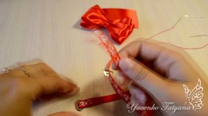 Мастер класс по созданию галстука-бабочки для мужчин из атласной ленты, мальчикам на утренник / DIY