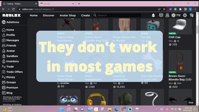 How to insert any item's ID number into a Roblox catalog game смотреть онлайн