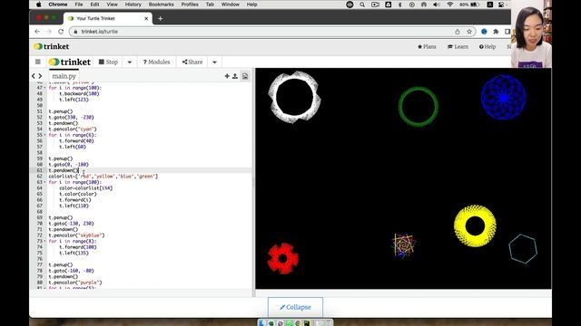 Python Coding for Beginners - Learn how to draw in 1 hour! - Part 6 #python #pythonforbeginners смотреть онлайн