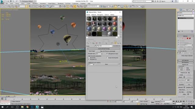 3Ds Max Разбор большой сцены смотреть онлайн