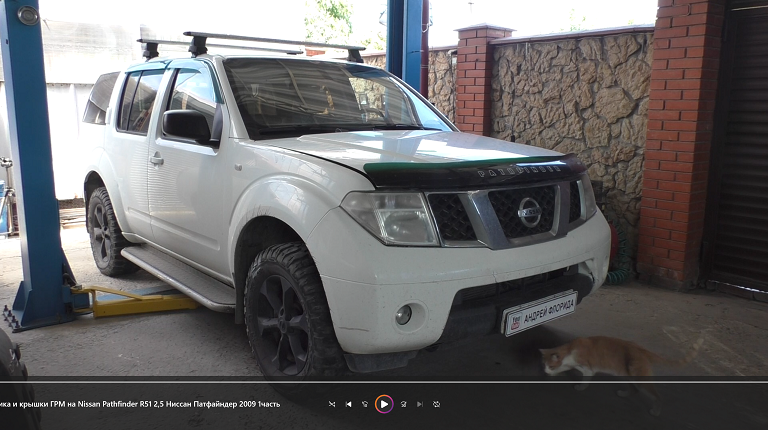 Замена прокладок теплообменника и крышки ГРМ на Nissan Pathfinder R51 2,5 Ниссан Патфайндер 2009 1ча