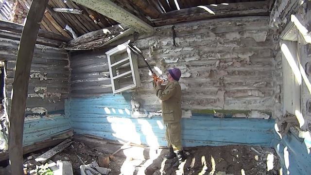 Заброшенный дом. ЧТО БЫЛО ЗА ИКОНОЙ? смотреть онлайн