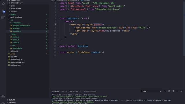 React Native For Beginners || 10-Building reusable list item смотреть онлайн