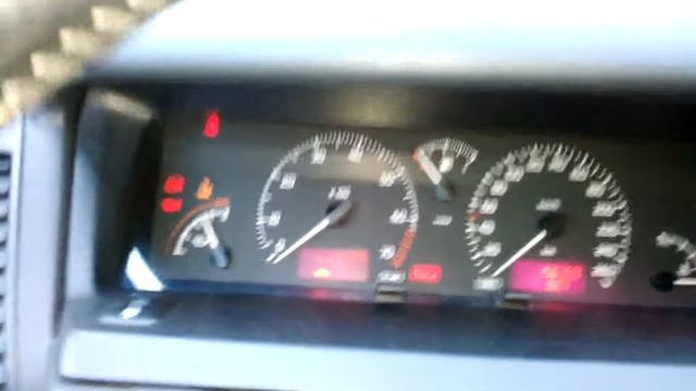 Renault Safran 2.5 20V cold start at - 11 смотреть онлайн