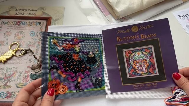 200 ❌ Xstitch ? Mill Hill FO, Mirabilia, HANDS, Fruzelok