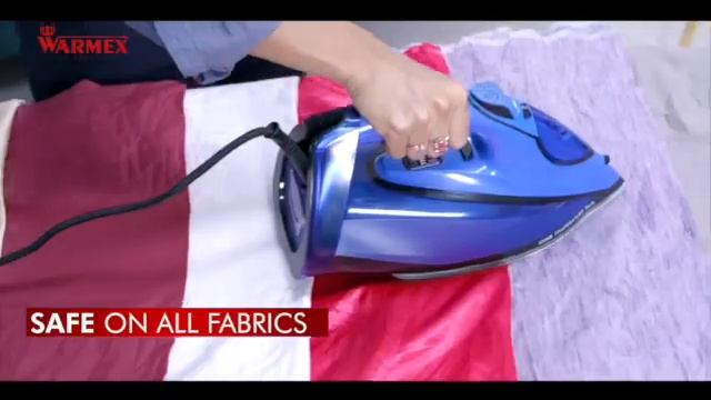 Warmex No Burn Steam Iron with 360ML Water Tank & Optimum Temperature Technology смотреть онлайн