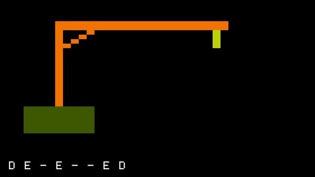 Hangman (1977 Apple) (Apple2)