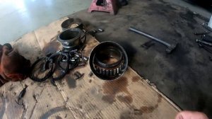 DAF 105/95 ступица задняя, блок подшипник, сальники