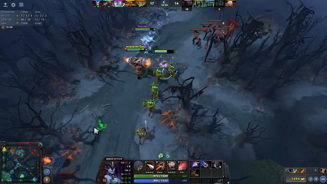 dota 2 queen of pain rage+ смотреть онлайн