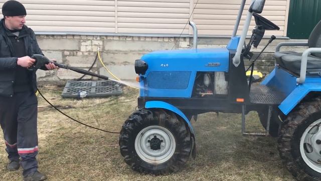 Самодельный трактор Сергея Иваньевииича