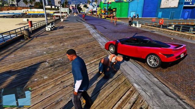 Grand Theft Auto V [Redux mod 1.5 + Reshade 4.0] PC Gameplay 4K 60FPS (i7 8700K + 1080Ti Founders) смотреть онлайн