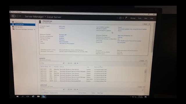 MS Server 2016 install onto bare metal-HyperV Configuration and setup смотреть онлайн
