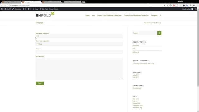Contact Form 7 Redirects ( Thank you and Failed Page) Tutorial смотреть онлайн