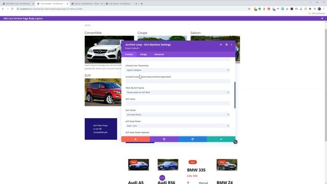 Divi Machine - Sort By ACF Date Field смотреть онлайн