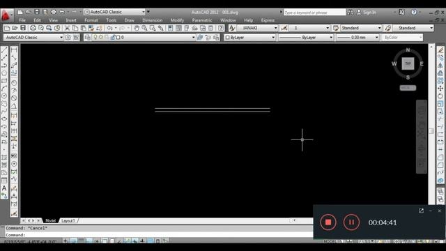 Autocad Line types ! Line weight dotted line layers auto cad telugu tutorilas #2 смотреть онлайн