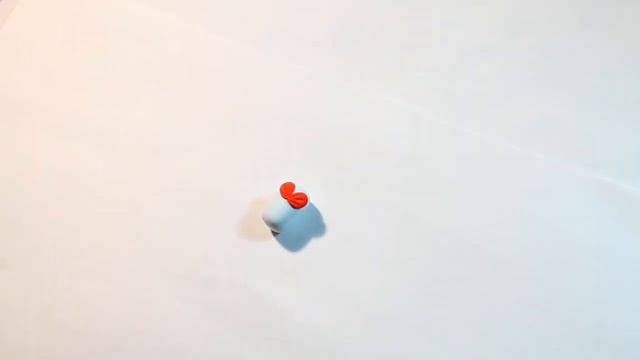 Делаем Kawai зефир из самозастывающей глины / Видео мастер класс по лепке смотреть онлайн