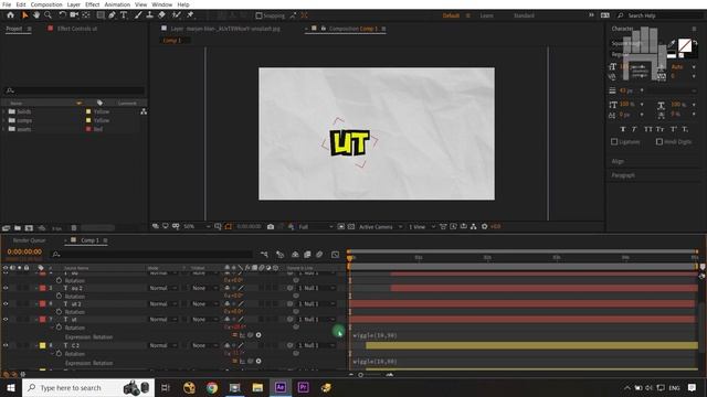 Cutout Animation after effects Tutorial | Text Animation After Effects смотреть онлайн