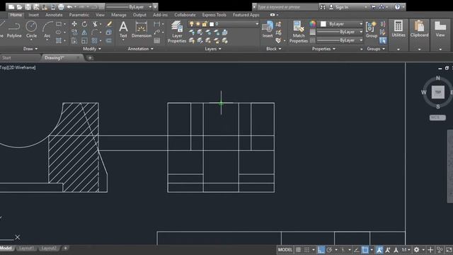 Autodesk AutoCAD 2019 Drawing1 dwg 08 05 2019 9 26 25 CH смотреть онлайн
