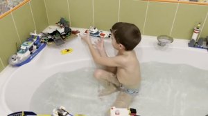 Как плавают Lego корабли