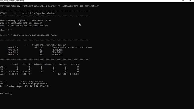 robocopy in commands | batch file with robocopy | robocopy tutorial смотреть онлайн