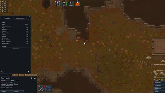 Modded RimWorld Alpha 9 Ep-2: First raid! смотреть онлайн