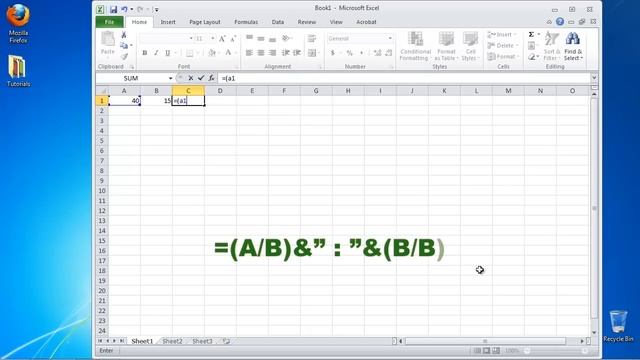 How to Calculate the Ratio in Excel смотреть онлайн