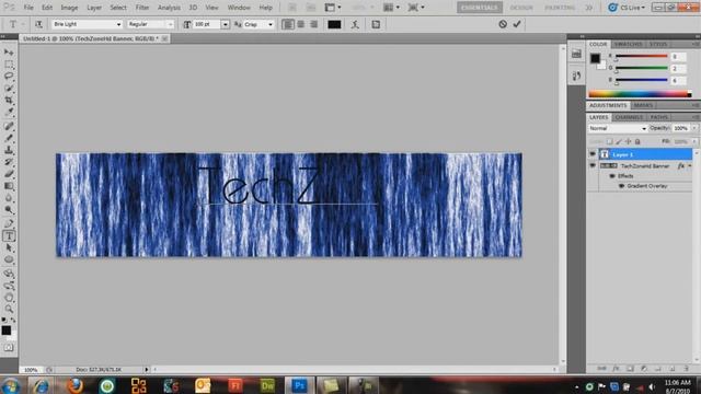 How To Make A Banner In Adobe Photoshop Cs5 смотреть онлайн