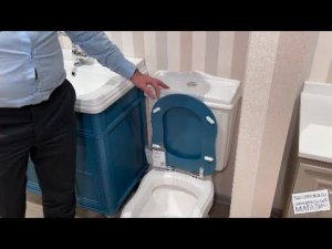 Сантехника.ру Напольный унитаз Caprigo Borgo 3813 УК027871/Крышка-сиденье Caprigo Borgo KFe-BC-B136