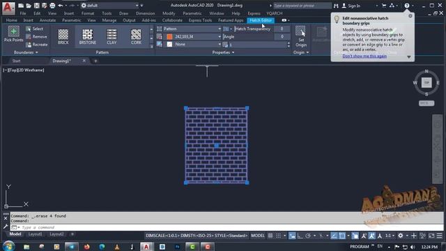 All about Hatch (Autocad for beginner E10) смотреть онлайн