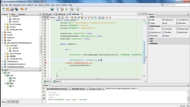 Creating a JSP Web Application That Interfaces With A Database смотреть онлайн