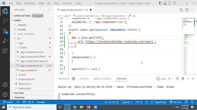 ajax in rxjs | how to send api call with rxjs | angular tutorials in telugu #angular #ajax смотреть онлайн