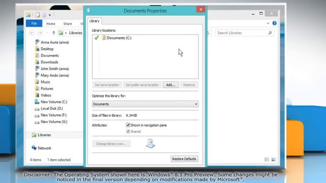 How to change default save location in Windows® 8.1 смотреть онлайн