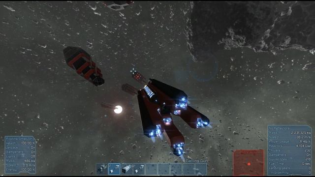 Space Engineers, Assault Craft (Scourge Craft) смотреть онлайн