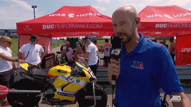 MotoAmerica Supersport Race 1 at Pittsburgh 2023 смотреть онлайн