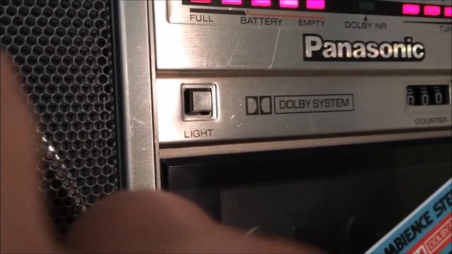 Panasonic RX5250 vintage boombox with custom LED tuner! смотреть онлайн