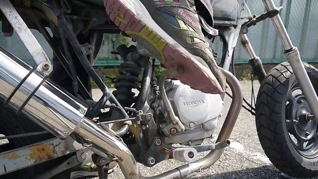 HONDA APE50 エイプ50　クランキング